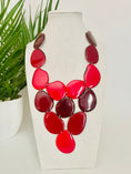 Load image into Gallery viewer, Tagua Nut Statement Necklace