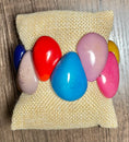 Load image into Gallery viewer, Multicolor Teardrop Tagua Bracelet