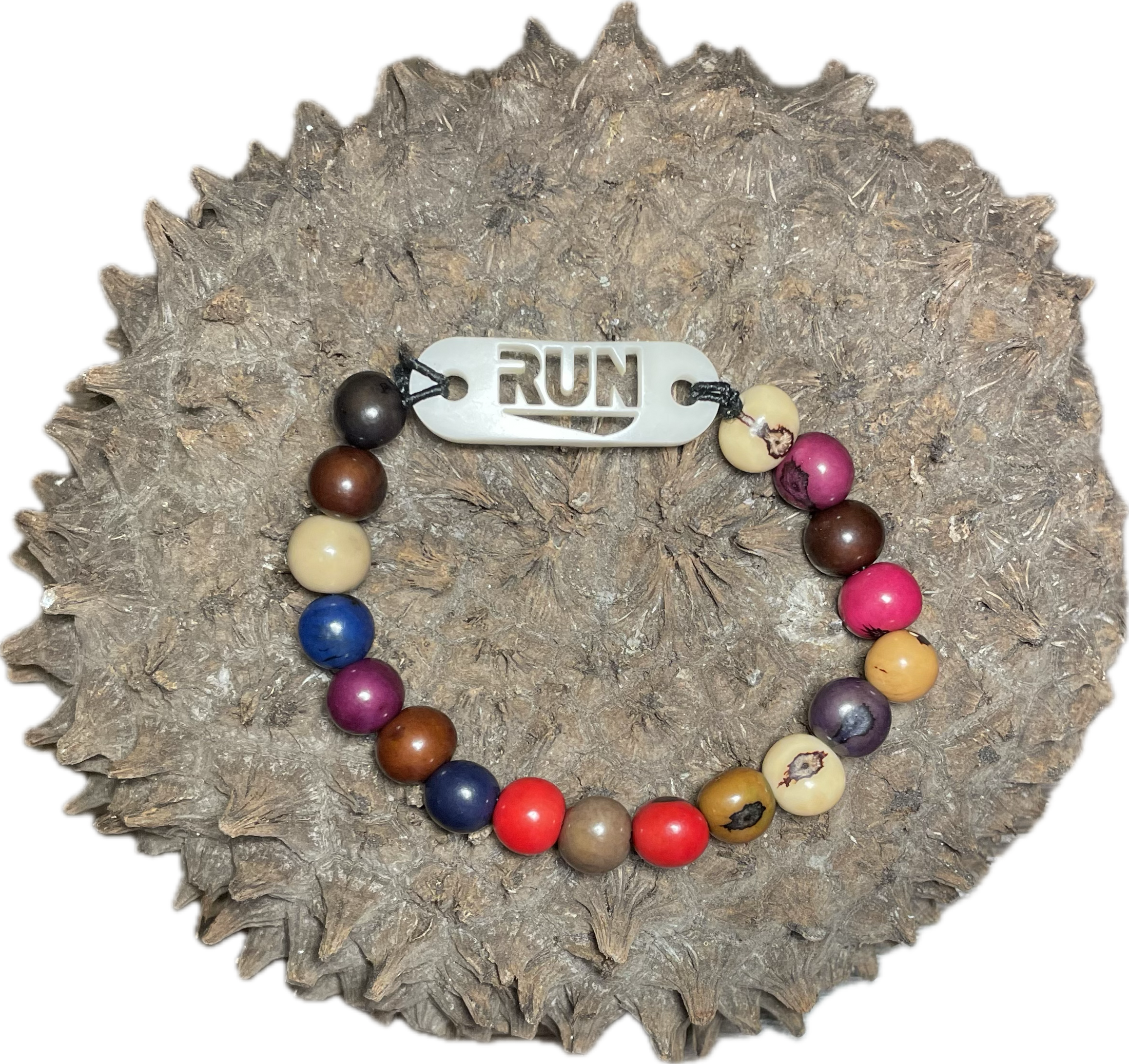 Run Tagua and Açaí seeds Bracelet