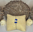 Load image into Gallery viewer, White and Blue Tagua Adjustable Bracelet
