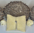 Load image into Gallery viewer, Yellow and White Tagua Adjustable Bracelet