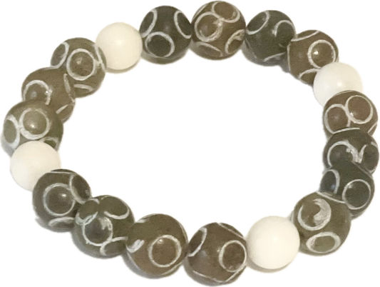 Carved Jade Bracelet