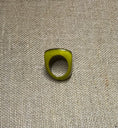 Load image into Gallery viewer, Olive Green Tagua Nut Statement Ring