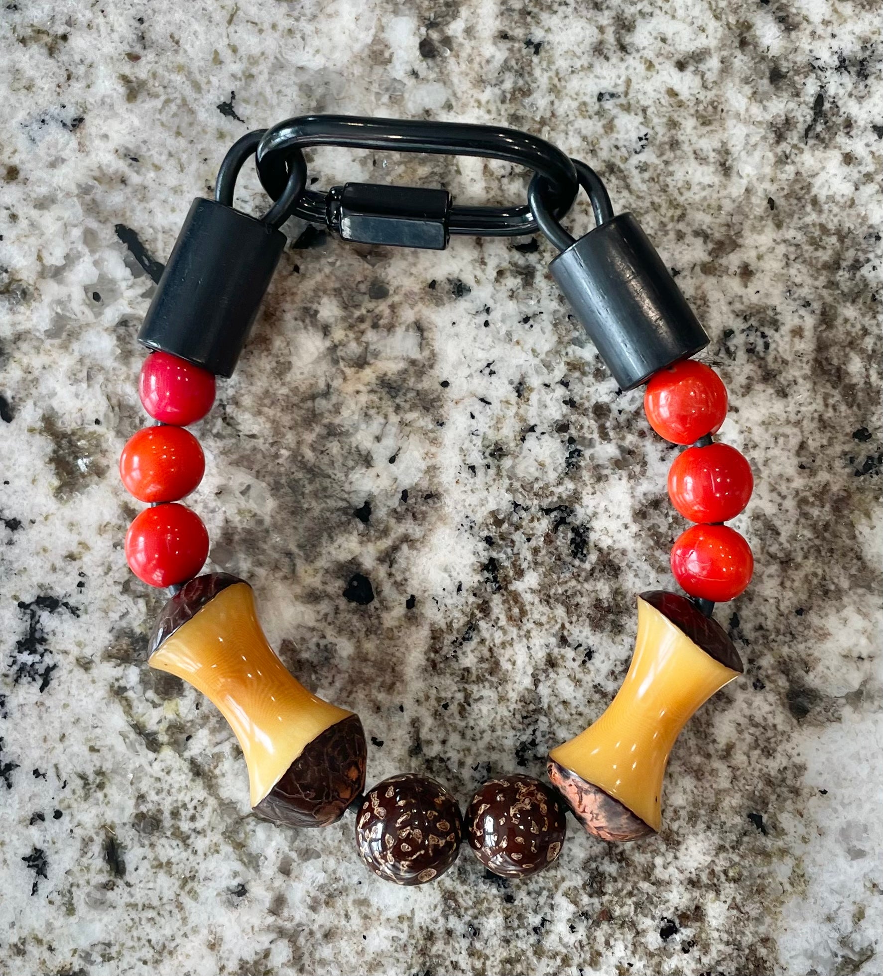 Yellow and Red Pet Collar