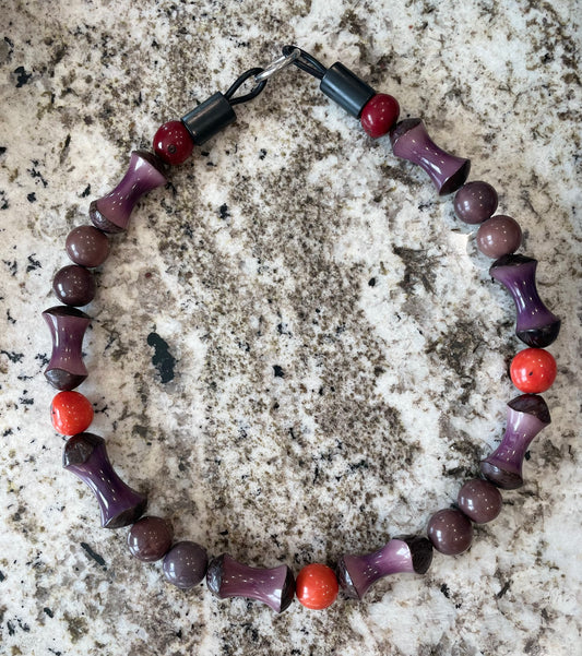 Purple Slip on Pet Collar