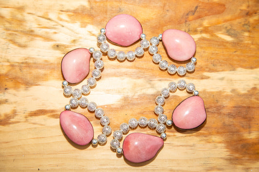 Pink Tagua Nut Napkin Holders