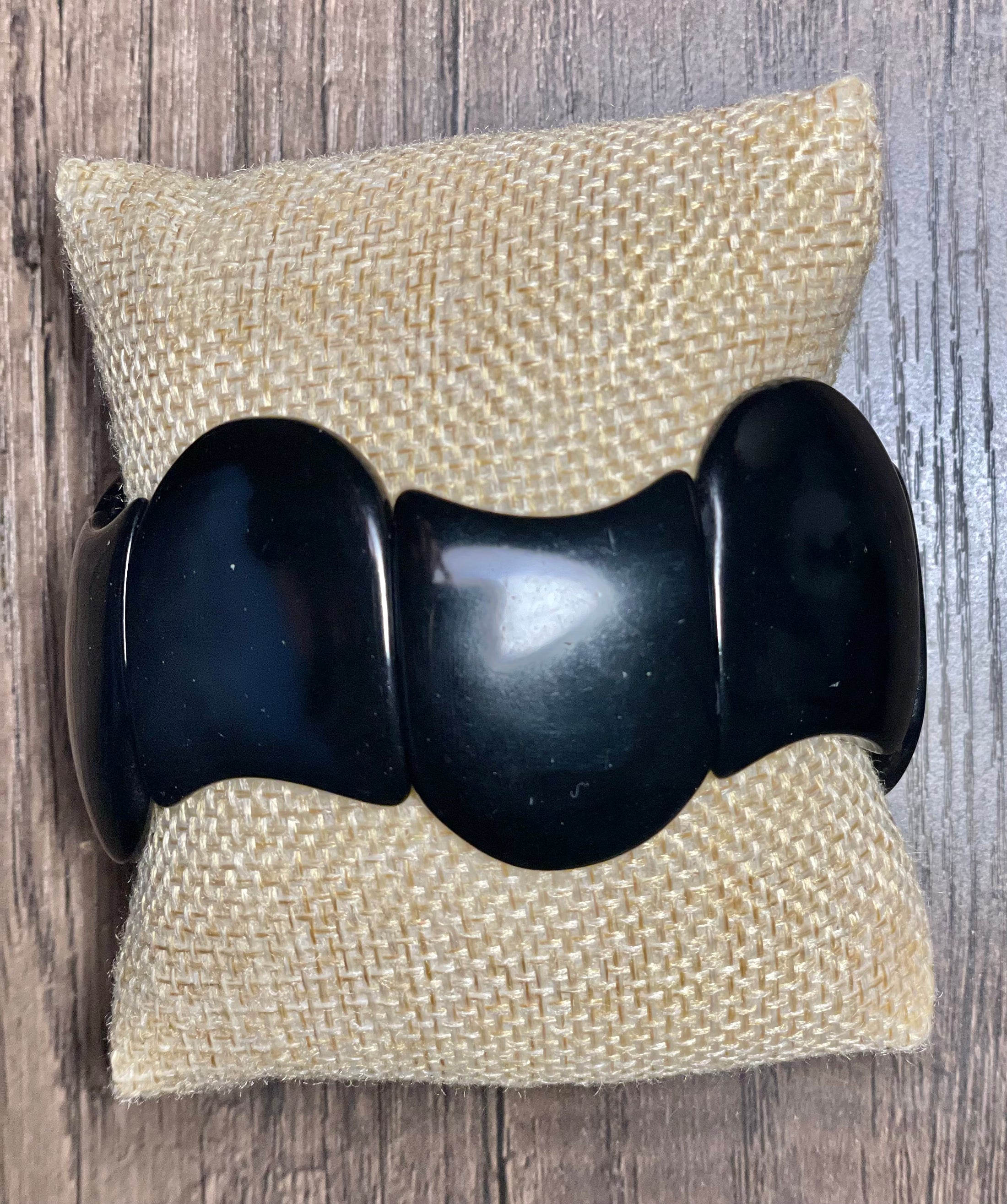 Black Wave Tagua Winter Bracelet