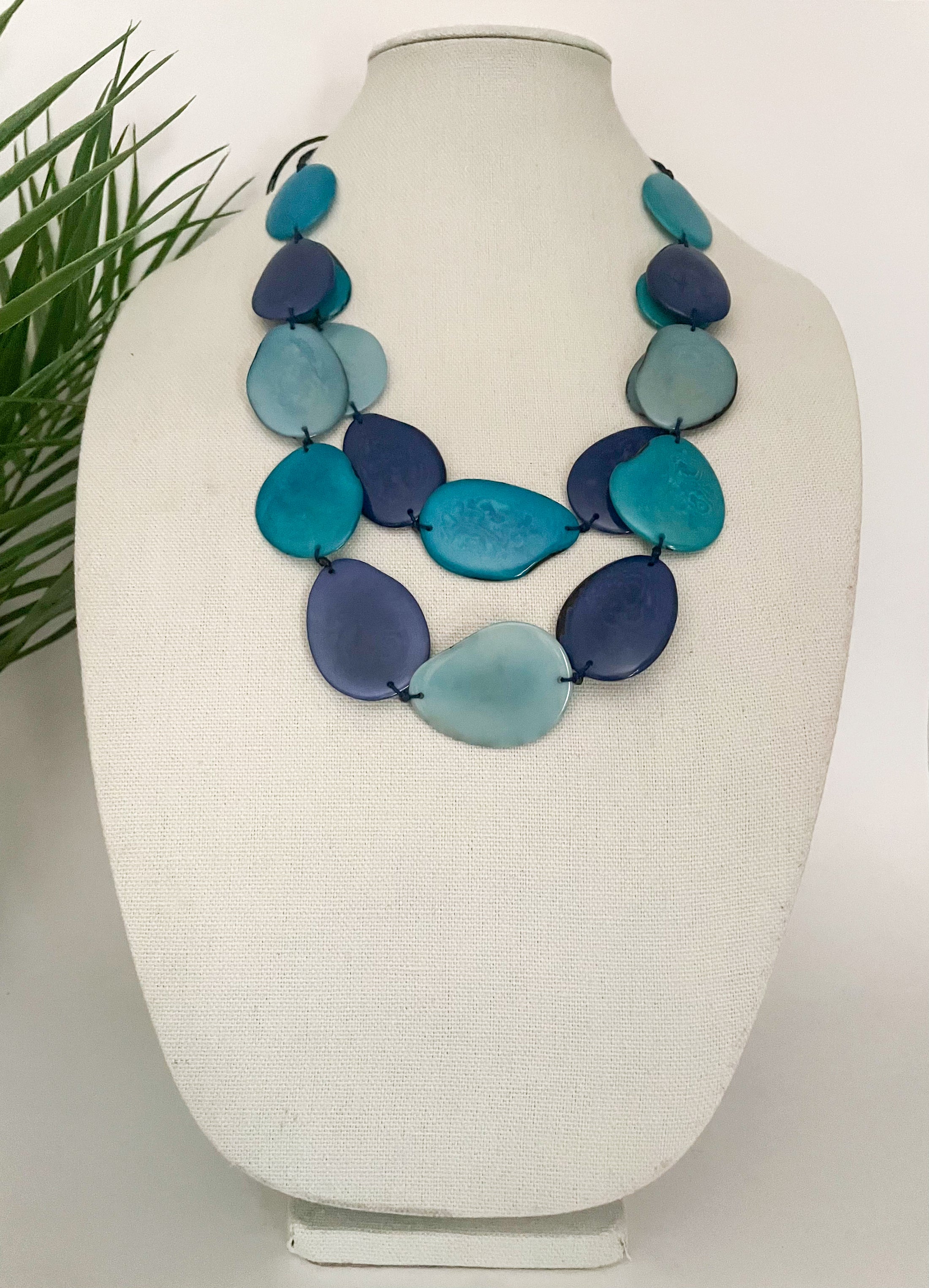 Blue_and_Turquoise_Tagua_Necklace Summer