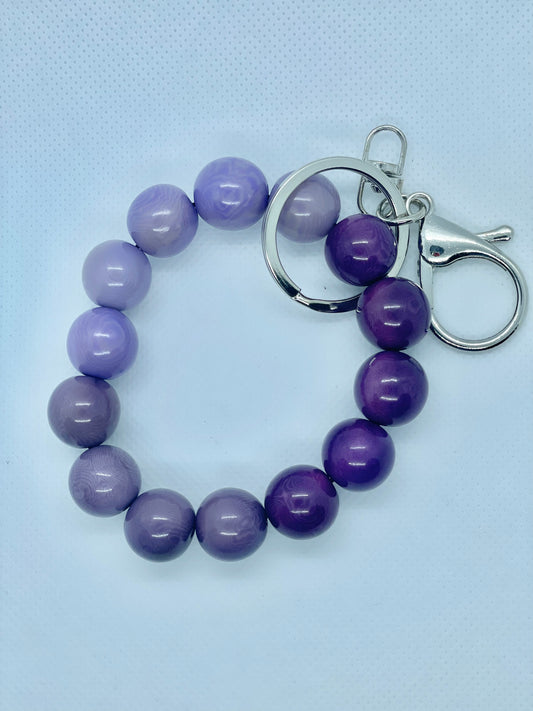 Purple Tagua Nut Wristlet