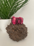 Load image into Gallery viewer, Fuschia Pink Tagua Winter Spring Bracelet
