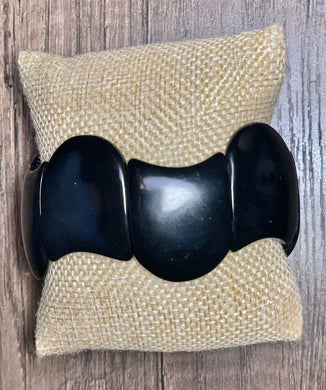 Black Wave Tagua Bracelet