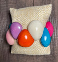 Load image into Gallery viewer, Multicolor Teardrop Tagua Bracelet
