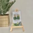 Load image into Gallery viewer, Red Christmas Presents Tagua Earrings
