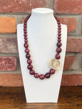 Load image into Gallery viewer, Pambil (Bombona) Necklace with Orange Peel Flower
