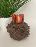 Load image into Gallery viewer, Orange Tagua Autumn Bracelet
