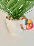 Load image into Gallery viewer, Tagua Rose Copper Cuff
