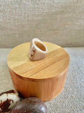 Load image into Gallery viewer, Light Brown Tagua Nut Statement Ring
