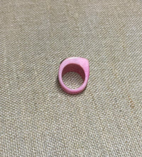 Load image into Gallery viewer, Pink Tagua Nut Statement Ring
