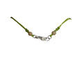 Load image into Gallery viewer, Black and Green Tagua Nut Rose and Earrings Set
