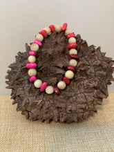 Load image into Gallery viewer, Multicolor Tagua Nut Stackable Bracelet
