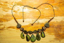 Load image into Gallery viewer, Ivory Brown Tagua Nut Adjustable Necklace (Click to see more options)
