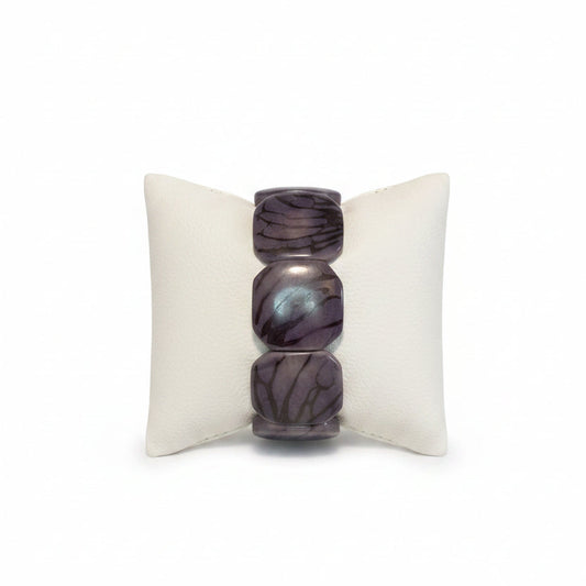 purple tagua bracelet summer