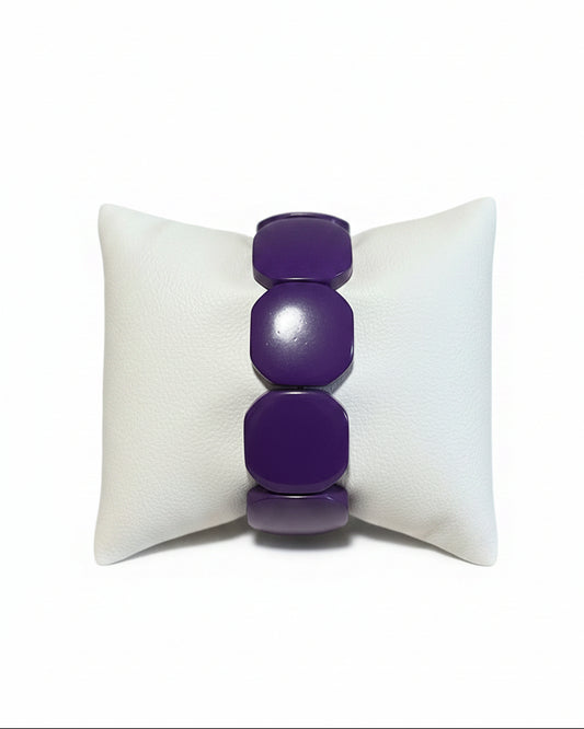 purple tagua bracelet winter